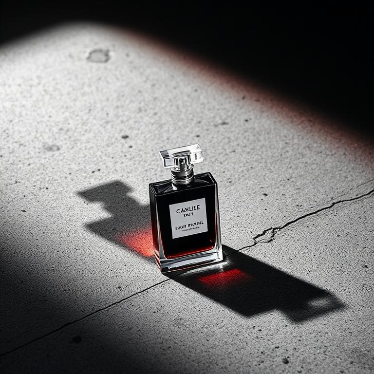 Fragrance campaign product shot for a luxury client