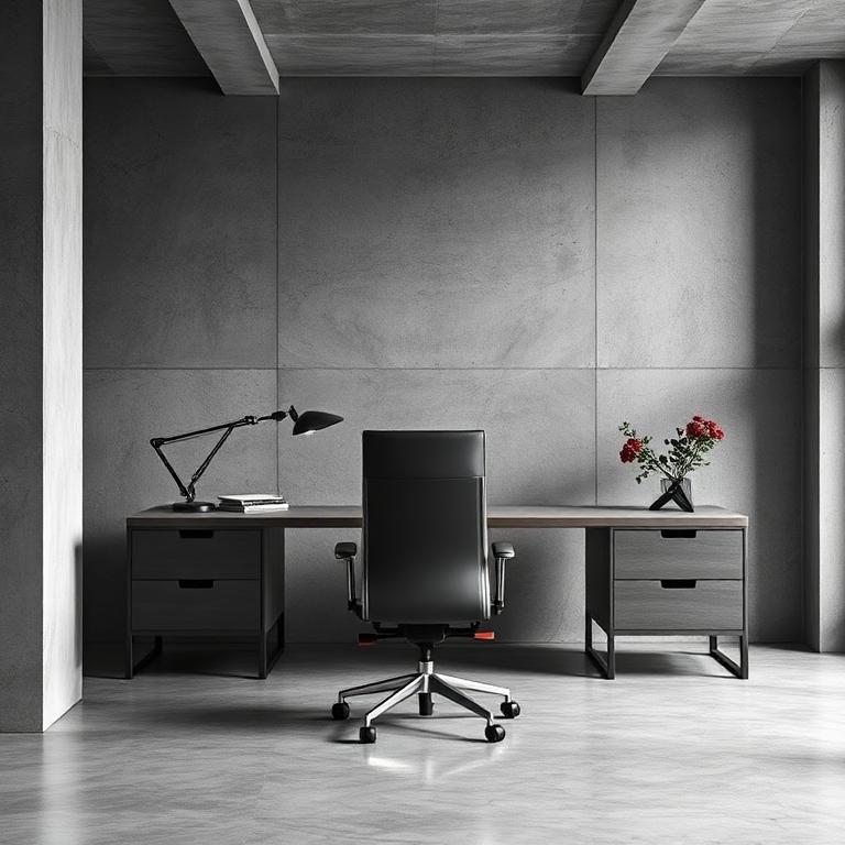 Office furniture brand campaign visual